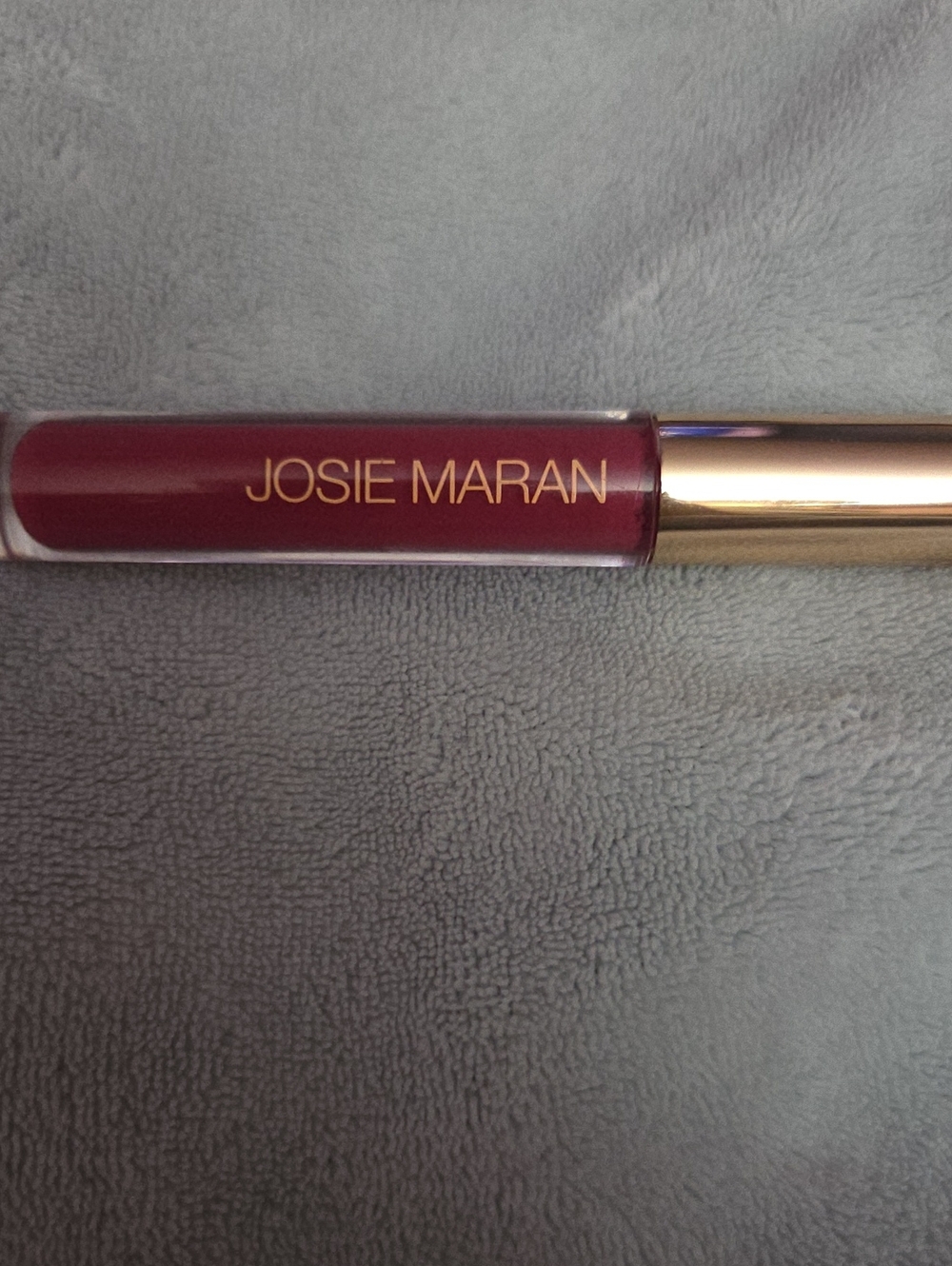 JOSIE MARAN Liquid Lip Gloss - Deep Berry Plum NWOT